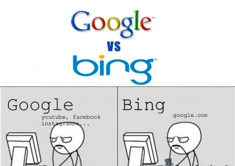 Google versus Bing