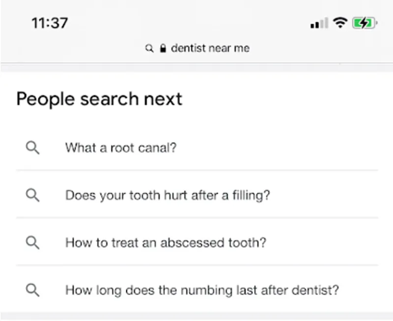Pesquisa de pessoas a seguir