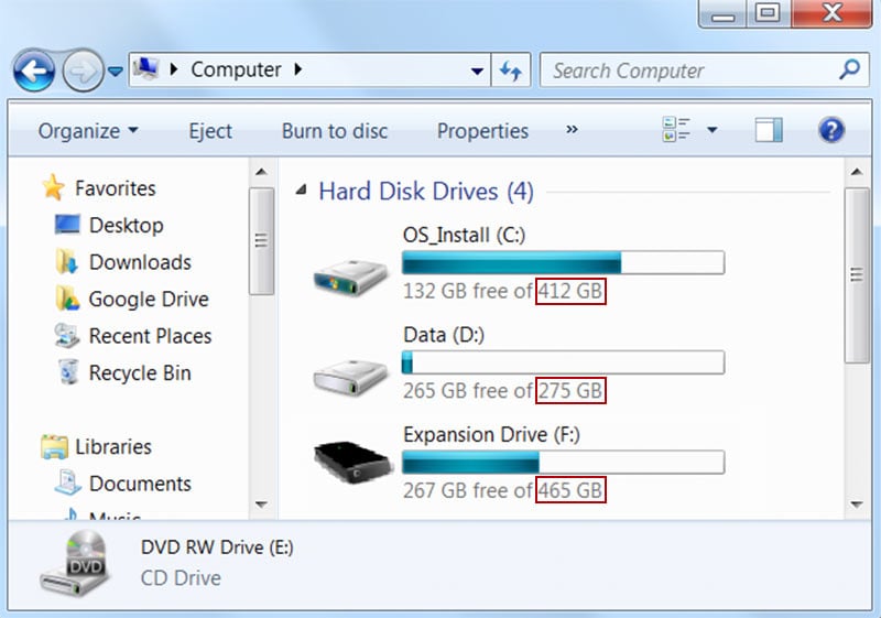 what-is-disk-space