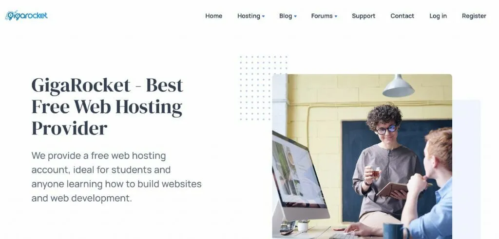 GigaRocket Homepage