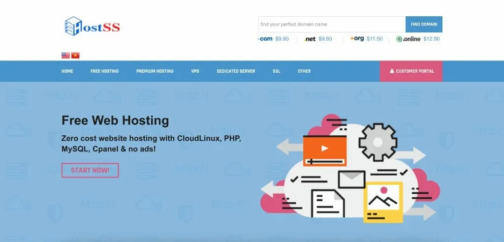 HostSS Homepage