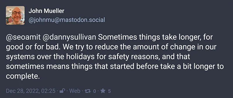 Atualização de John-Mueller-mastodonte