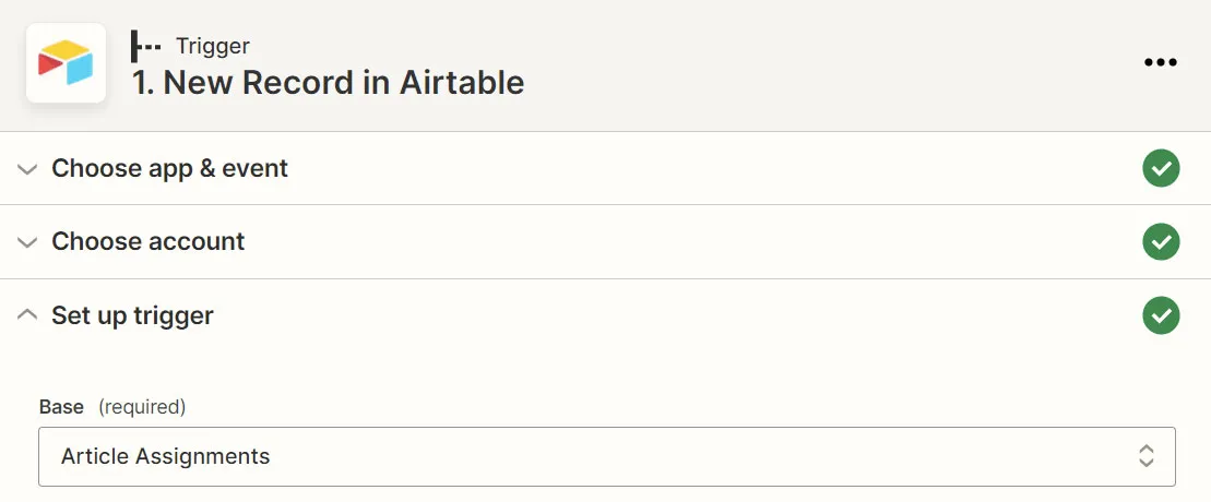 registro automatizado zapier