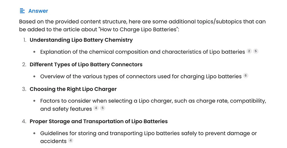 clusters de tópicos de mapas de sites concorrentes