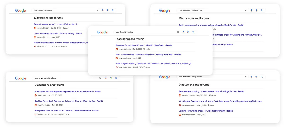 fóruns de discussão