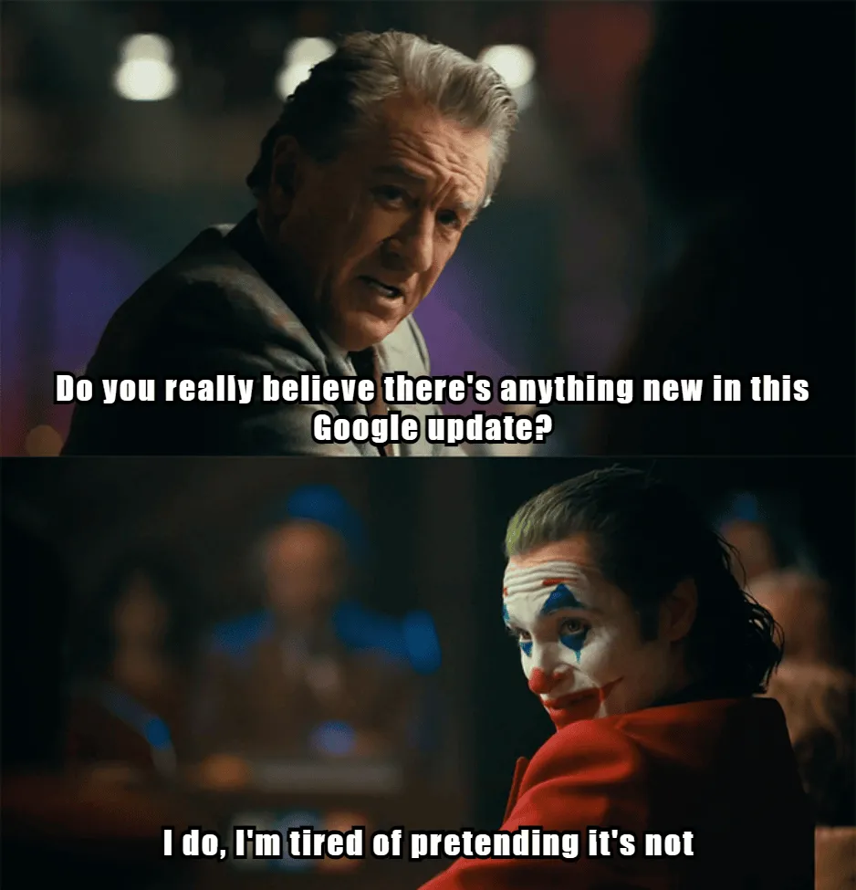 Meme de atualização de spam de junho de 2024