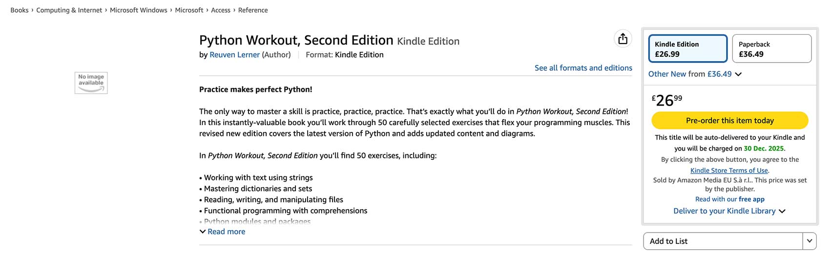 python-workout-guidebook-amazon