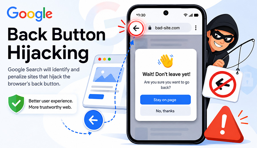 bak button hijacking